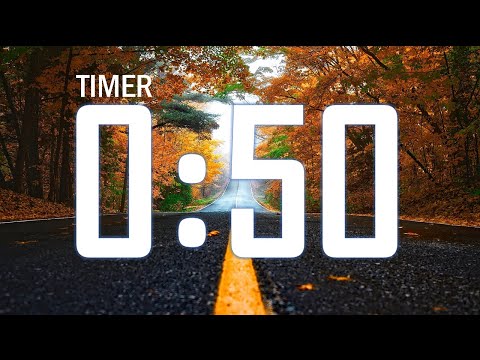 Clock 16: 50 second timer with remainder music at 10 sec and end music at 0 sec
