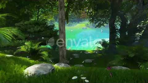 Nature In Forest | Motion Graphics - Envato elements