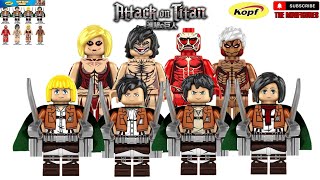 Lego Attack On Titan Eren Yeager Minifigures Unofficial By KOPF BLOCK FIGURE KF6174 Attack On Titan