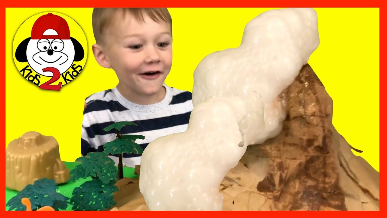1 Minute DIY Paper Mache Volcano from Scratch in 10 Steps