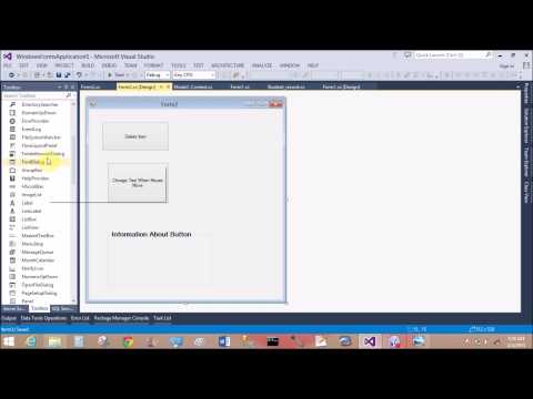 Example of MouseHover and MouseLeave event in windows form c#
