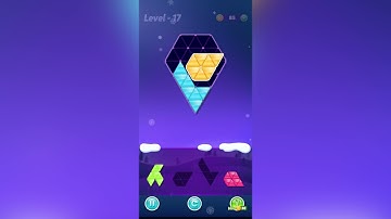 BLOCK TRIANGLE PUZZLE 🔔Level 17- LevelUp, PlayGame, AllLevels, IOS, Update.