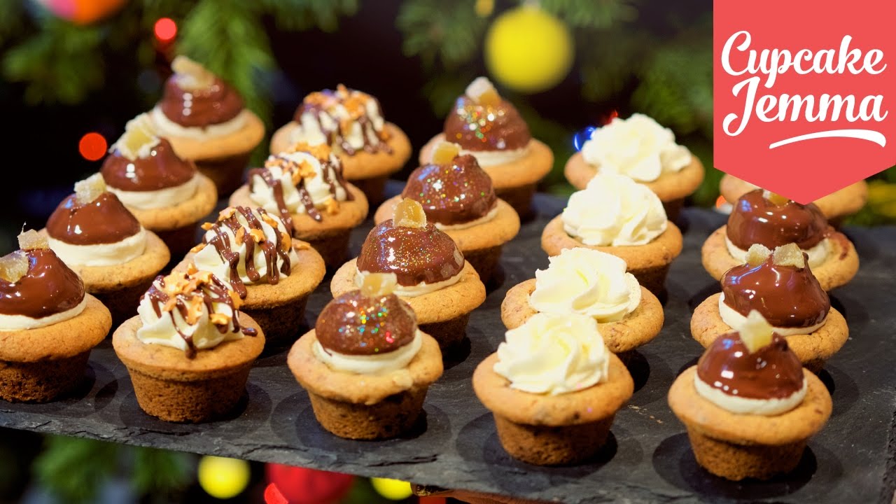 Chocolate & Ginger Cookie Cup Cheesecakes | Cupcake Jemma | CupcakeJemma