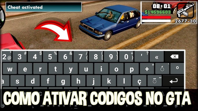 TODOS OS CÓDIGOS DO GTA SAN ANDREAS DE CELULAR✓2022✓ 