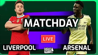 Liverpool vs. Arsenal | Matchday Live | GW 12 | FPL 2021/22