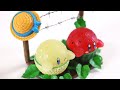 【 粘土 】カービィなスイカとメロンの小さな畑作ってみた〜How to make a watermelon Kirby and melon Kirby field〜【Clay Art】