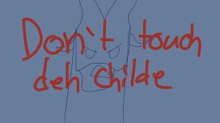 Don’t touch deh childe