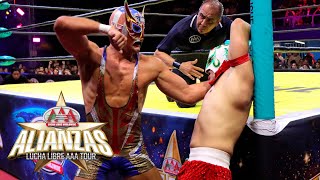 Octagón Jr Vs. El Grande Americano Alianzas Lucha Libre Aaa Worldwide