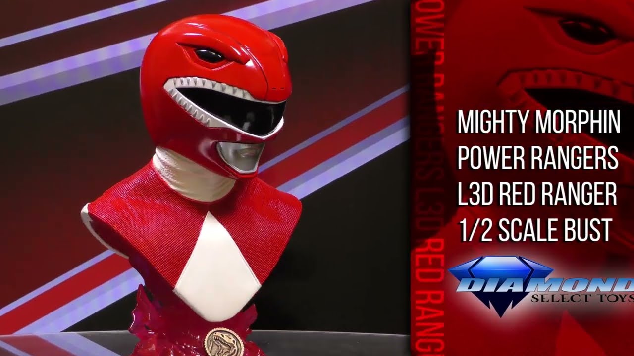 Mighty Morphin Power Rangers - Red Ranger Legends in 3-Dimensions Bust | DST360