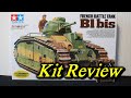 タミヤ 1/35 フランス軍 Char B1 bis ( English Sub ) / Tamiya French Char B1 bis