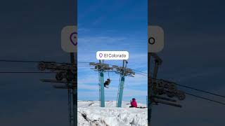 Você conhece a neve? El Colorado é umas das opções para quem está em Santiago!