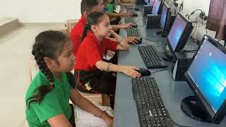 Students Working In Computer Lab