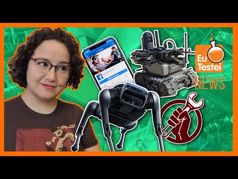 ROBÔS DO MAL, DIREITO DE REPARO E +: EuTestei News - Semana 32