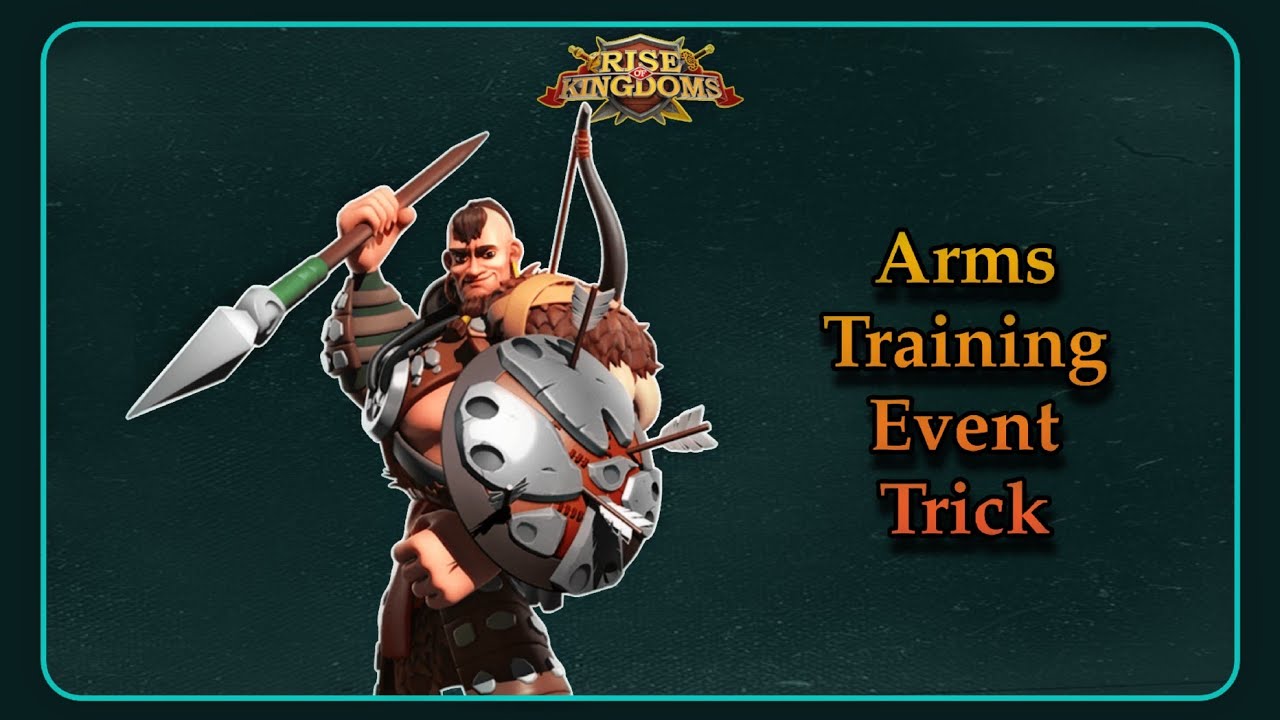 Arms Training Event Trick - Rise of Kingdoms - YouTube