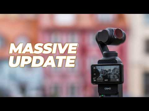 DJI Pocket 3 HUGE Update! New Features & Improvements