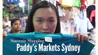 SOUVENIR SHOPPING AT SYDNEY PADDY'S MARKET | The Love Vlog Episode 40