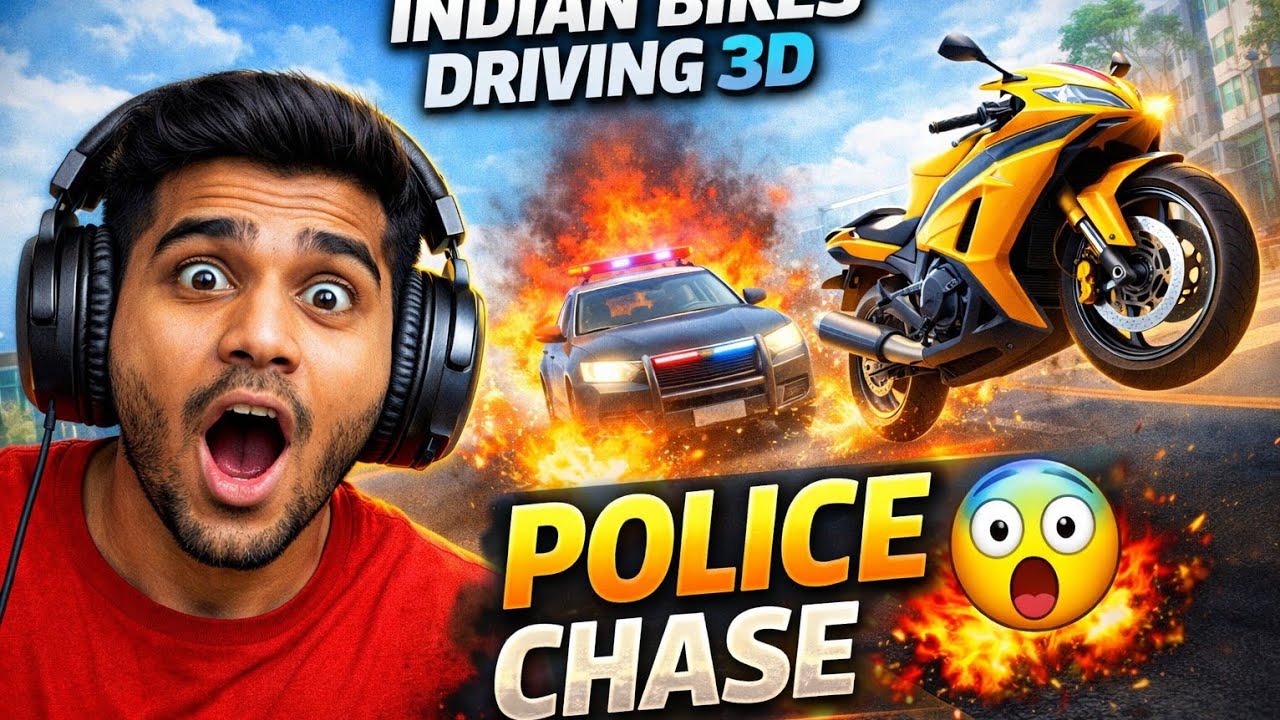 Indian Bikes Driving 3D Extreme Jump Challenge 😱 Hindi