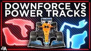 The Difference Between F1S High Downforce And Power Tracks
