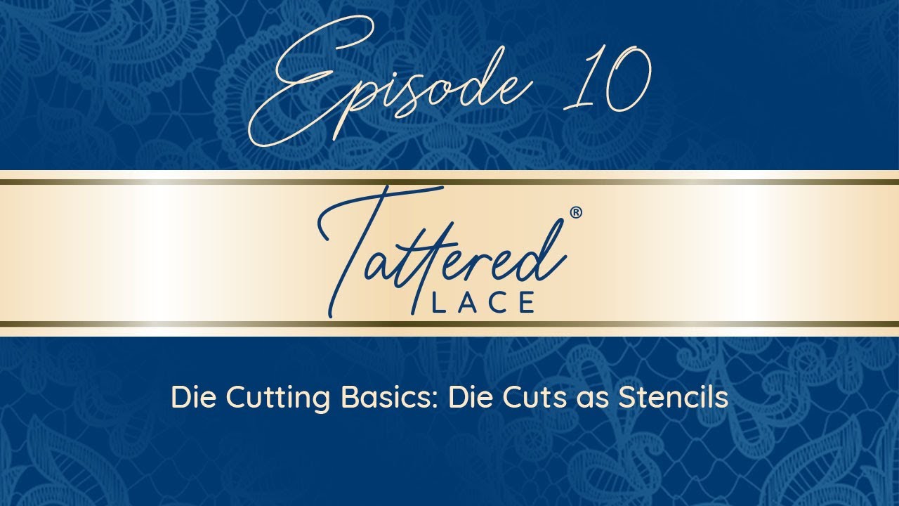 Die Cutting Basics: Using die cuts as stencils - YouTube