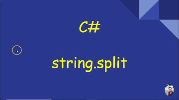 C# string.split