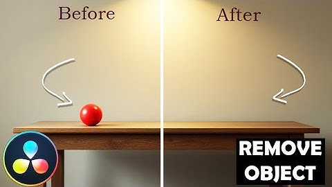 How To REMOVE OBJECTS In Davinci Resolve 19 | Full Tutorial