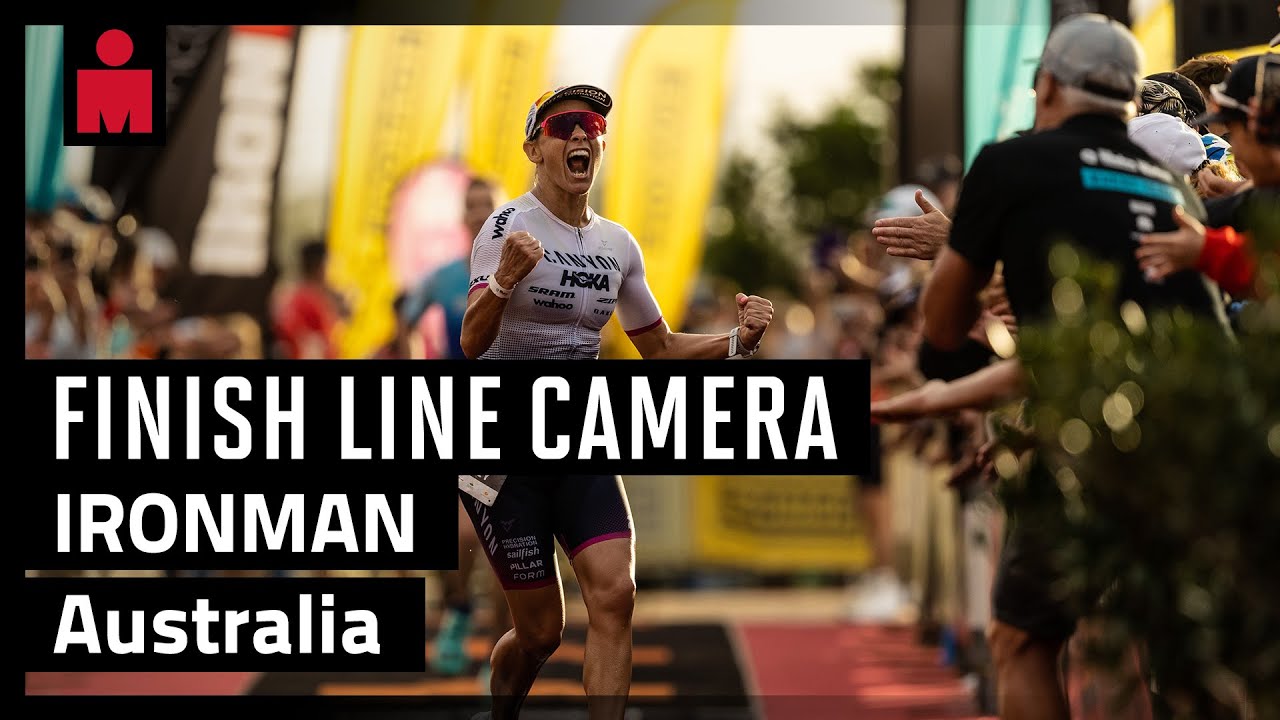 2023 IRONMAN Australia Finish Line Camera YouTube