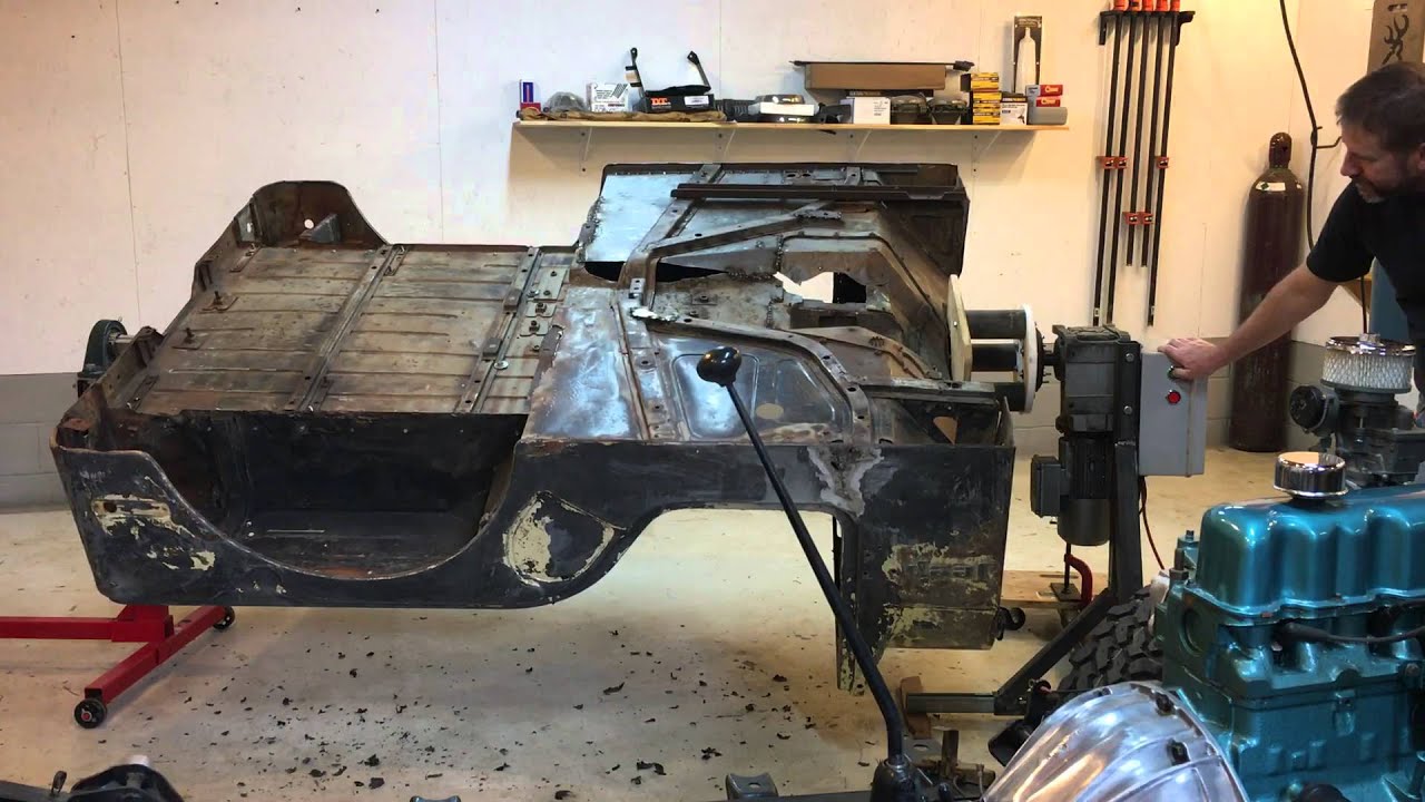 Jeep rotisserie YouTube