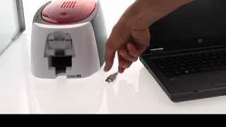 Evolis Badgy 200 ID Card Printer Quick Start Guide