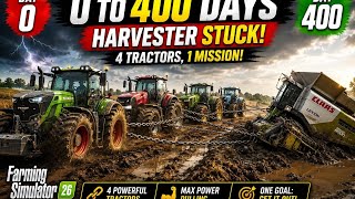 FS26 | 0 to 400 Days Survival ChallengeFS26 Realistic Farming | 400 Days Challenge