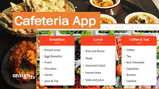 Cafeteria App - Expert Tips - OnSign TV screenshot 2