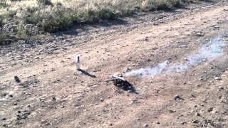 Shooting .50 cal mini canon