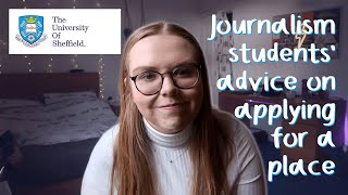 Journalism students' advice on applying for a place