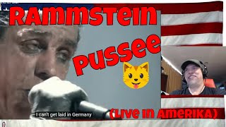 Rammstein - Pussee (Live in Amerika) [Subtitled in English] - REACTION LOL
