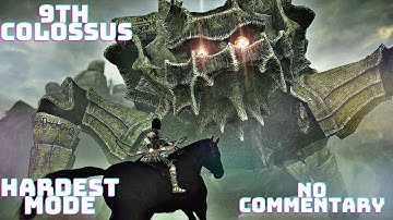 Shadow of the colossus remastered full game walkthrough Hard mode no commentary colossus 9 Basaran