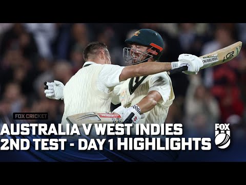 Australia vs West Indies 2nd Test - Day One Match Highlights 08/12/22 | Fox Cricket