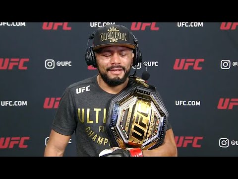 Entrevista pós-luta com Deiveson Figueiredo | UFC 256