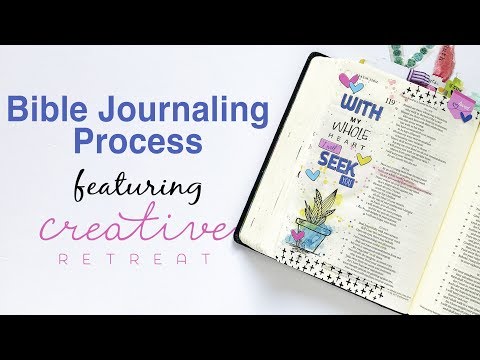 Seek Him I Creative Retreat Kit Process