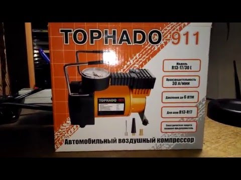Автомобильный компрессор ТОРНАDО-911 30 л/мин