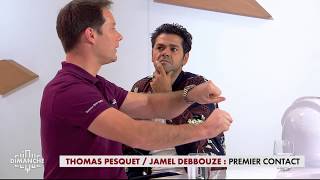 Thomas Pesquet / Jamel Debbouze : premier contact - Clique Dimanche du 10/12 - CANAL+