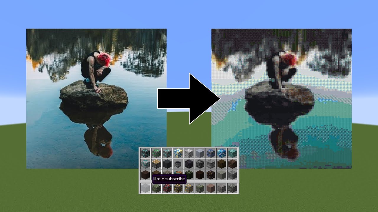 I built "does the skin i wear define me?" by JesseMelancholy in MINECRAFT