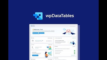 wpDataTables Lifetime Deal $59 - The Best Tables & Charts WordPress Table Plugin
