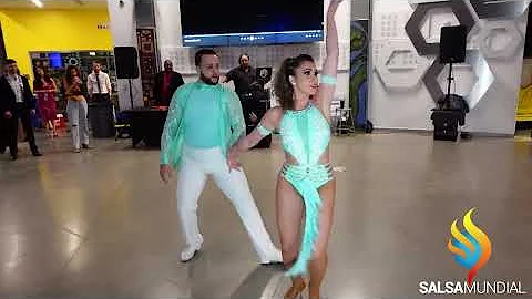 Jeannette & Roy at Salsa Mundial 7 Year Anniversar...