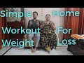 Simple home workout for weight loss yoga weightloss