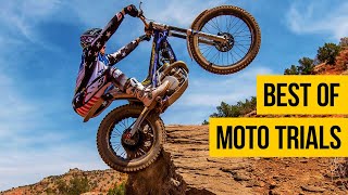 BEST OF MOTO TRIALS 2019 • Trial bike stunts compilation