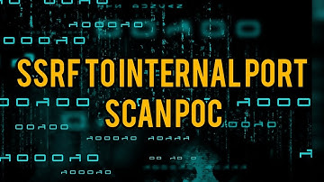 SSRF To Internal Port Scan | Bug Bounty | Ethical Hacking | Ethical Hacker Cyber Security