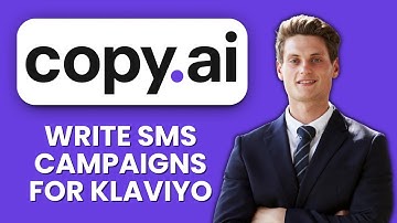 NEW! How to Write SMS Campaigns for Klaviyo Using Copy.ai (2025) 📲 | AI-Powered SMS Marketing