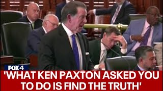 Paxton Impeachment Trial Highlights: Defense questions lawyer who investigated donor's claims