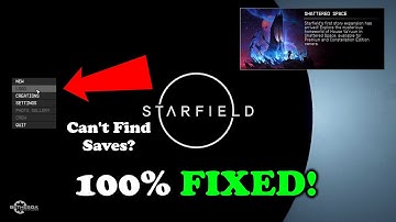 Starfield BUG FIX | Can