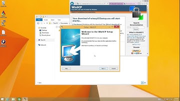 Install WinSCP on Windows 8.1