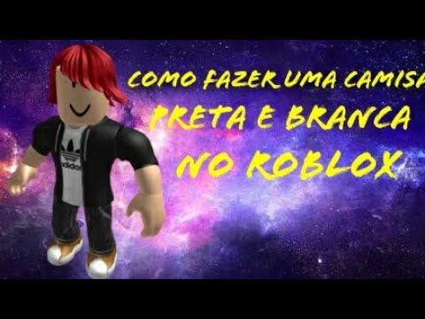 Como Fazer Uma Camisa Da Adidas Preta E Branca Sem Bc Tbc E Obc No Roblox Youtube - como conseguir camisa da adidas preta e branca de graca no roblox